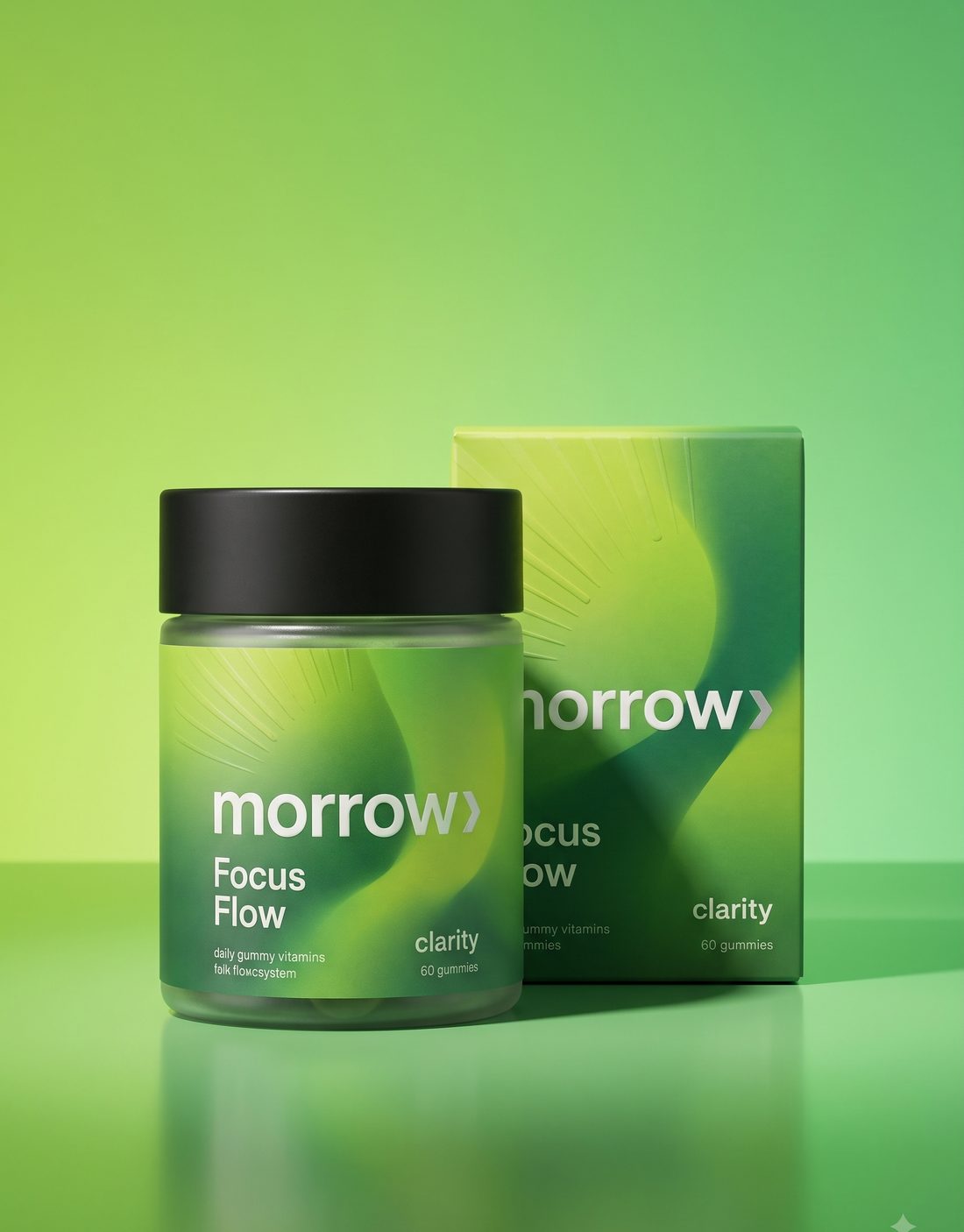 Focus Flow jar and carton